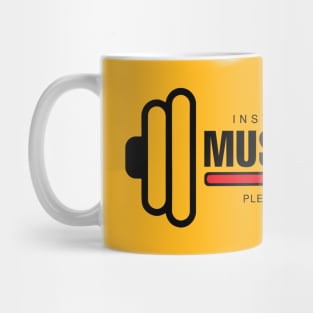 Installing Muscles Fitness Design Mug